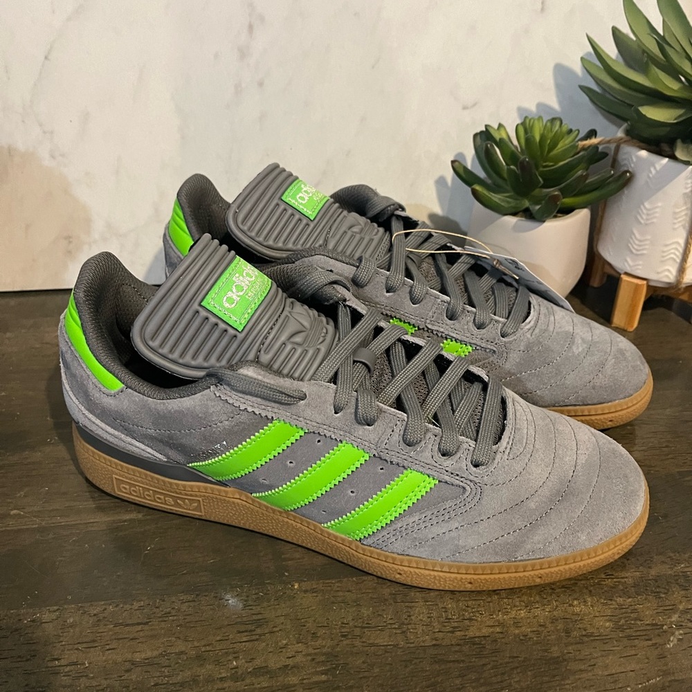 adidas Busenitz Grey Lime Gum - Picture 8 of 11
